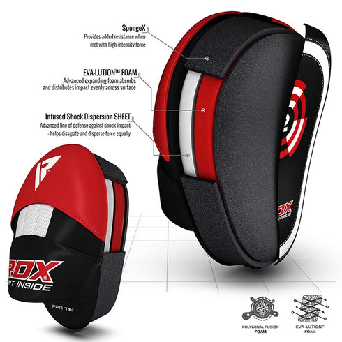 RDX BOXING PADS WITH BAG GLOVES-5